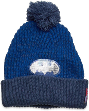 Cap Accessories Headwear Hats Winter Hats Blå Batman*Betinget Tilbud