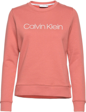 Core Logo Ls Sweatshirt Tops Sweatshirts & Hoodies Sweatshirts Pink Calvin Klein