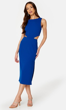 BUBBLEROOM Pamela cut out Dress Indigo-blue XL