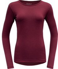 Devold Women's Breeze Shirt BEETROOT Underställströjor XS