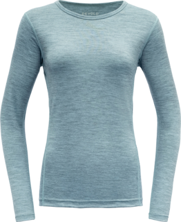 Devold Women's Breeze Shirt CAMEO MELANGE Underställströjor XL