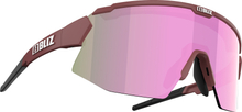 Bliz Breeze Small Brown w Rose Multi + Spare lens Pink Sportsbriller OneSize