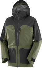 Salomon Men's S/Lab QST GORE-TEX Pro Jacket Olive Night/Deep Black/ Ovadderade skidjackor S