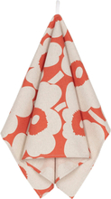 Marimekko Pieni Unikko kjøkkenhåndkle 43 cm x 70 cm, oransje