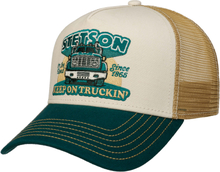 Stetson Stetson Men's Trucker Cap Keep On Trucking Green/Sand Kapser OneSize