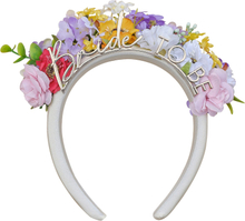 Diadem Bride To Be med Blommor - One size
