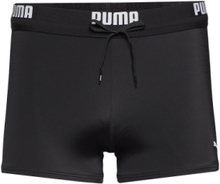 Puma Swim Men Logo Swim Trunk 1P Swimwear Briefs & Speedos Svart Puma Swim*Betinget Tilbud