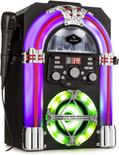Arizona Sing Jukebox BT USB MP3 CD-spelare kabelmikrofon