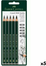 Set med pennor Faber-Castell Sexkantig 2B 4B 6B 8B