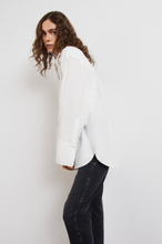 Gina Tricot - Gizem oversized poplin shirt - skjortor - White - S - Female