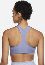 Nike Dri-FIT Swoosh Women's Medium-Support 1-Piece Pad Sports Bra - Blue