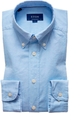 ETON Contemporary Fit Oxford Shirt Light Blue