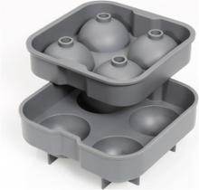 "Iskugleform Quattro Home Tableware Dining & Table Accessories Ice Trays Grey Cilio"