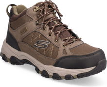 Mens Selmen - Relaxed Fit Melano - Waterproof Sport Sport Shoes Outdoor-hiking Shoes Brown Skechers