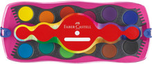 Sats med vattenfärger Faber-Castell Connector 12 färger