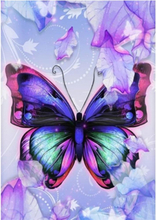 Full 5D DIY Diamond Painting Cross Stitching Butterfly Rhinestone Broderi Mosaic Home Decor