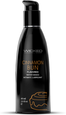 Wicked Aqua Cinnamon Bun Flavored Lubricant 60 ml
