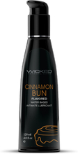 Wicked Aqua Cinnamon Bun Flavored Lubricant 120 ml