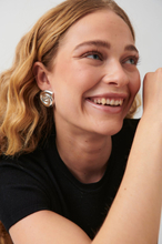 Gina Tricot - Sea shell earrings - Ørepynt - Silver - ONESIZE - Female