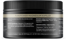 PurePower Magnesium Kapslar 90 stk, 125 mg magnesium