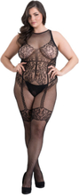 Fifty Shades of Grey Captivate Crotchless Bodystocking - Queen Size, str. Queen