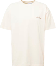Les Deux Curved Crew Tee Ivory