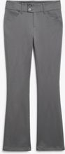 Low waist flared tailored trousers - Grey