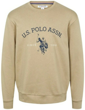 Beige U.s. Polo Assn. Brant genser gjetning h