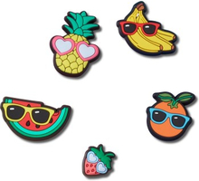 Crocs 5P Jibbitz Cute Fruit With Sunnies Mixed One Size Kinder