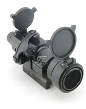 JJ Airsoft M2 Red Dot with Killflash, Black
