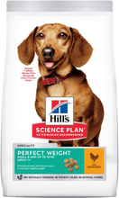 Hill's Science Plan Adult 1+ Perfect Weight Small & Mini mit Huhn - 6 kg