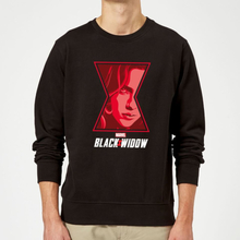Black Widow Close Up Sweatshirt - Black - S