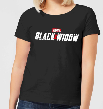 Black Widow Movie Logo Women's T-Shirt - Black - L - Black