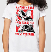 Black Widow Family That Spies Together Women's T-Shirt - White - S - White
