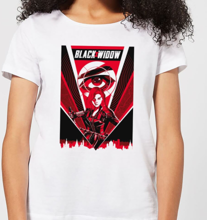 Black Widow Red Lightning Women's T-Shirt - White - XL - White