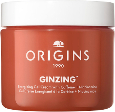 Ginzing Energizing Gel Cream With Caffeine + Niacinamide Beauty WOMEN Skin Care Face Day Creams Nude Origins*Betinget Tilbud