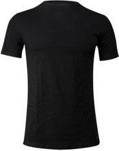 FILA Round Neck T-Shirt Schwarz Baumwolle Large Herren