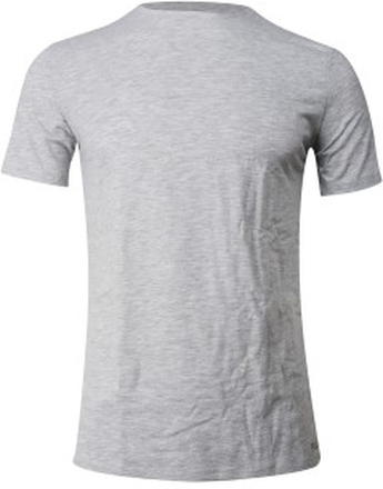 FILA Round Neck T-Shirt Grau Baumwolle Large Herren