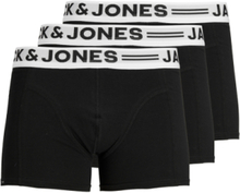 Jack & Jones Boxershorts SENSE Trunks 3-pack Zwart-M