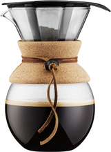 Bodum - Pour Over kaffebrygger 1 L/8 kopper filter/kork