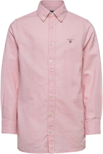 "Archive Oxford Ls B.d Shirt Tops Shirts Long-sleeved Shirts Pink GANT"