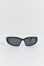 Gina Tricot - Fashion sporty sunglasses - solglasögon - Black - ONESIZE - Female