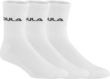 Bula Classic Socks 3pk WHI Hverdagssokker 40/42