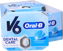 V6 Tuggummi Oral-B Pepparmint 12-pack