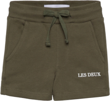 Lens Sweatshorts Kids Bottoms Shorts Green Les Deux