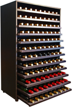 JOSEFA-modul med uttrekkshyller fra RENATO, rack til 108 flasker