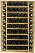 FAUSTA - Winerex - 65 flasker - uttrekkshyller Hvitbeiset furu