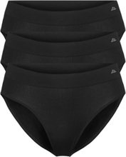 Women's Bamboo Bikini Sport Panties Briefs Black Danish Endurance