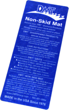 Non-Skid Mat 10-in. x 4-in.DMT - Blue - Blau -