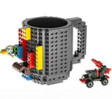 LEGO Inspirert Block Mug i Grå